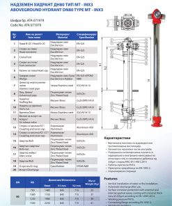 Alternative view of Hidrant i jashtem INOX
